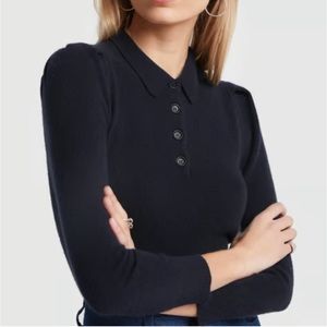 ⭐️Goop G. Cashmere Sweater XS Navy⭐️